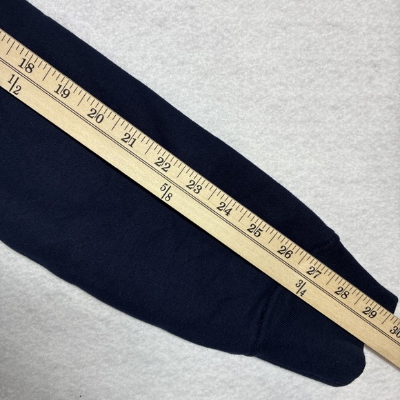 NWT Polo Ralph Lauren Lspohood M2 Hoodie Knit Navy Color Block Pullover Full Zip - Picture 12 of 13